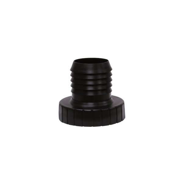 DRAIN, BARB CAP, 2.5" W/GASKET