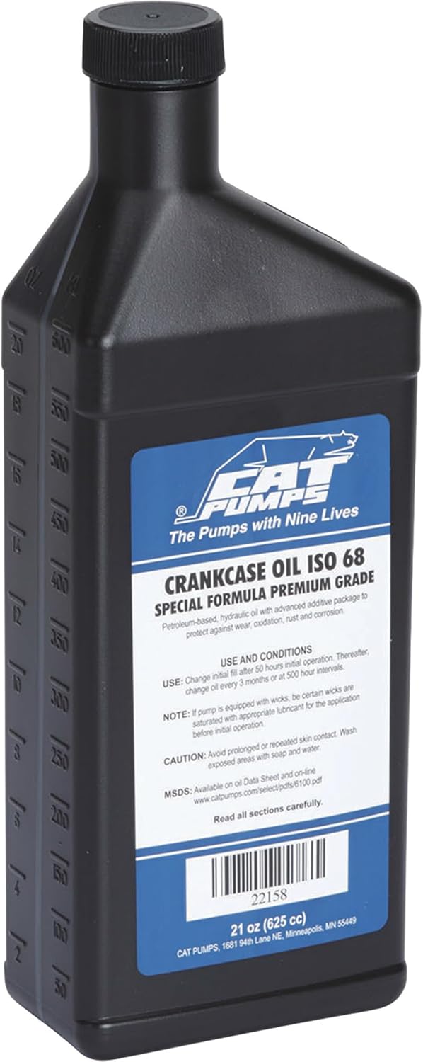 CAT PUMP ACEITE DE BOMBA DE LAVADO A PRESION, 21 OZOLD P/N 13-000 | 8.618-908.0
