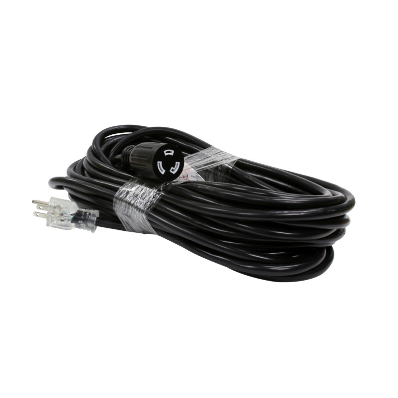 POWER CORD, EXT, 50', 12/3, 5-15P to L6-20C, SJTW SOLID JACKET